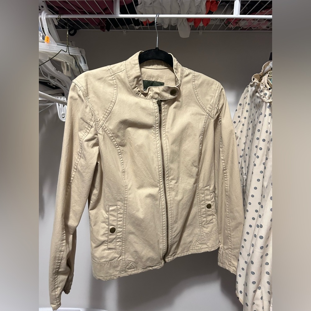 Eddie Bauer Tan Utility Jacket for Women